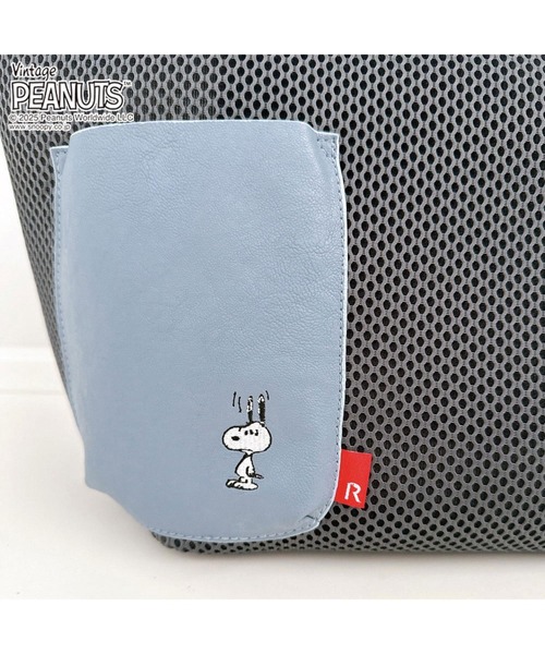 Vintage PEANUTS(ビンテージピーナッツ)の「ルートート / IP.デリ.ウエッファ.ピーナッツ-0K(トートバッグ・レディース・ネイビー/グレー/ブラック・FREE)」の11枚目の写真