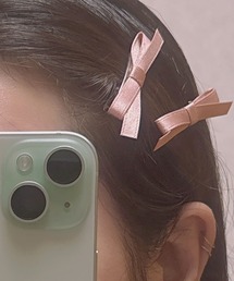 PRIVATE  BEACH（プライベートビーチ）の「リボンヘアクリップ（バレッタ/ヘアクリップ）」