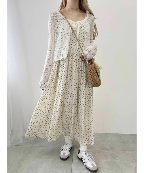 PHILLY（フィリー）の「【PHILLY】レースリボンメッシュバッグ（ショルダーバッグ・レディース・ブラウン/アイボリー・FREE）」の9枚目の写真