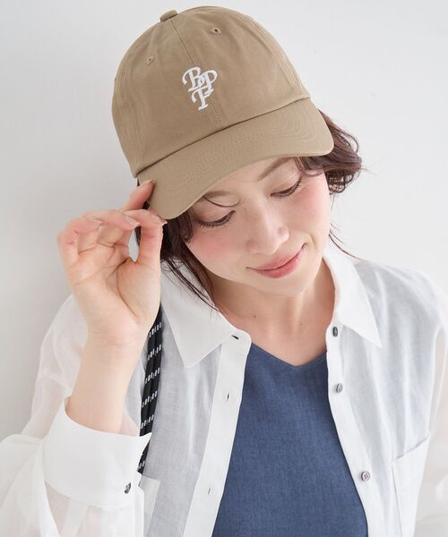 le.coeur blanc(ルクールブラン)の「Regency Works別注キャップ(キャップ・レディース・アイボリー/ライトベージュ/キャメル/グリーン/ダークグレー・FREE)」の22枚目の写真