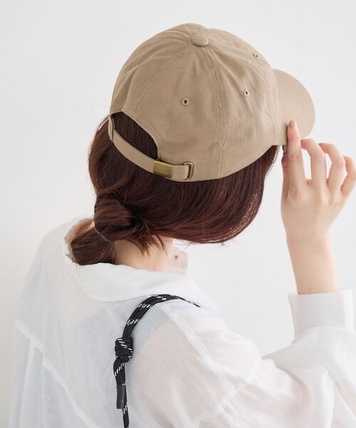 le.coeur blanc(ルクールブラン)の「Regency Works別注キャップ(キャップ・レディース・アイボリー/ライトベージュ/キャメル/グリーン/ダークグレー・FREE)」の20枚目の写真