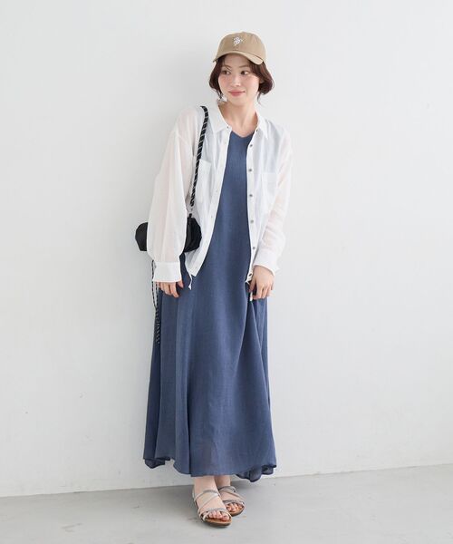 le.coeur blanc(ルクールブラン)の「Regency Works別注キャップ(キャップ・レディース・アイボリー/ライトベージュ/キャメル/グリーン/ダークグレー・FREE)」の18枚目の写真