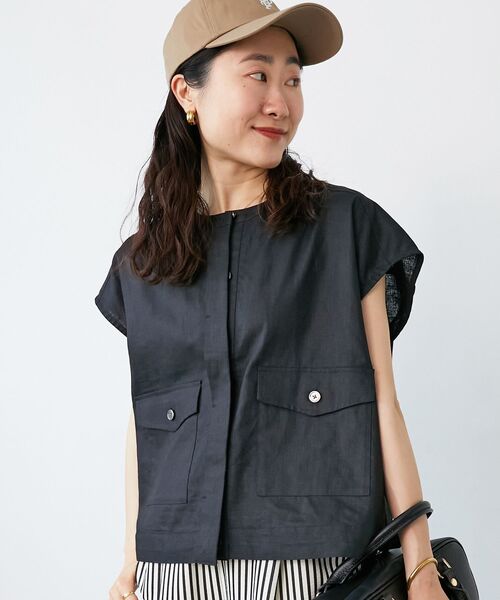 le.coeur blanc(ルクールブラン)の「Regency Works別注キャップ(キャップ・レディース・アイボリー/ライトベージュ/キャメル/グリーン/ダークグレー・FREE)」の14枚目の写真
