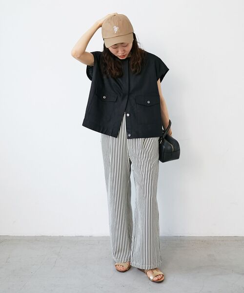 le.coeur blanc(ルクールブラン)の「Regency Works別注キャップ(キャップ・レディース・アイボリー/ライトベージュ/キャメル/グリーン/ダークグレー・FREE)」の13枚目の写真