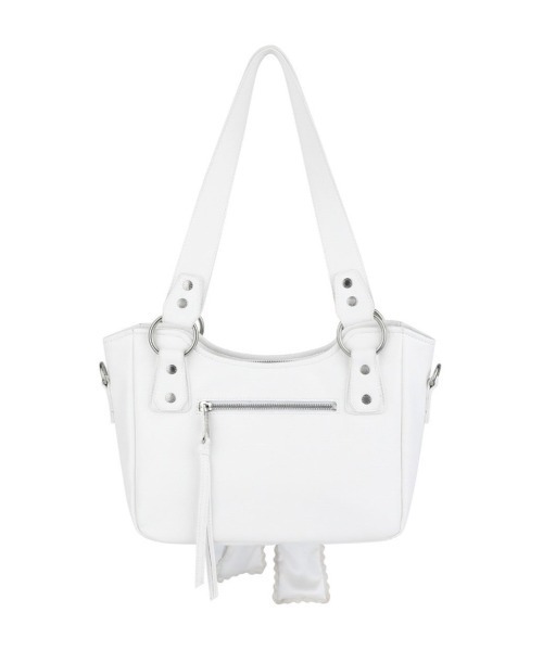 セール】【IUGAMAKARAS】Laced Ribbon Shoulder Bag（ショルダー