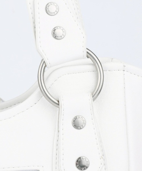IUGAMAKARAS ショルダーバッグ IUGAMAKARAS☆大人気☆男女兼用☆Studded Leather Shoulder Bag