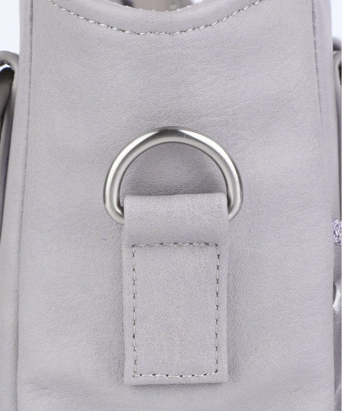 iugamakaras イウガマカラス リボン ショルダーバッグ グレー 韓国 セール】【IUGAMAKARAS】Laced Ribbon Shoulder Bag