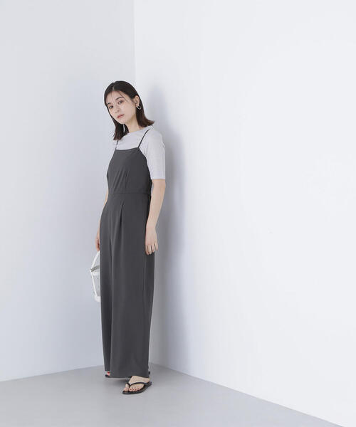 NATURAL BEAUTY BASIC(ナチュラルビューティーベーシック)の「◇クロップドポケットシャツ&オールインワン(つなぎ/オールインワン・レディース・グレー/チャコールグレー・MEDIUM/P/S)」の19枚目の写真