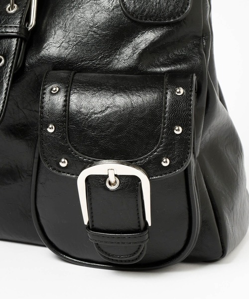 FOREVER 21(フォーエバー トゥエンティーワン)の「【2025SS】スタッズショルダーバッグ(ショルダーバッグ・レディース・レッド/ブラック・FREE)」の16枚目の写真