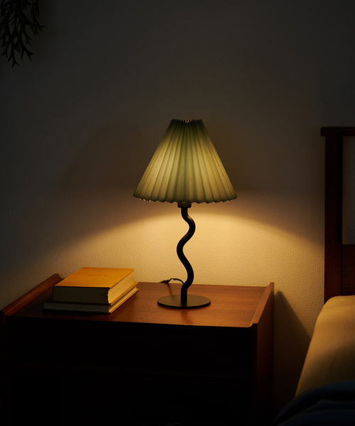 セール】WAVY TABLE LAMP COLOR ウェービー テーブル ランプ（照明