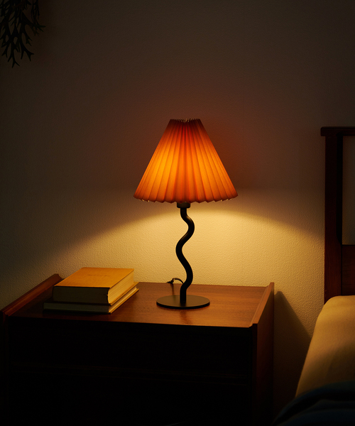 セール】WAVY TABLE LAMP COLOR ウェービー テーブル ランプ（照明