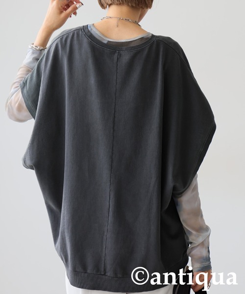 セール】ヴィンテージ風ミニ裏毛Tシャツ（Tシャツ/カットソー