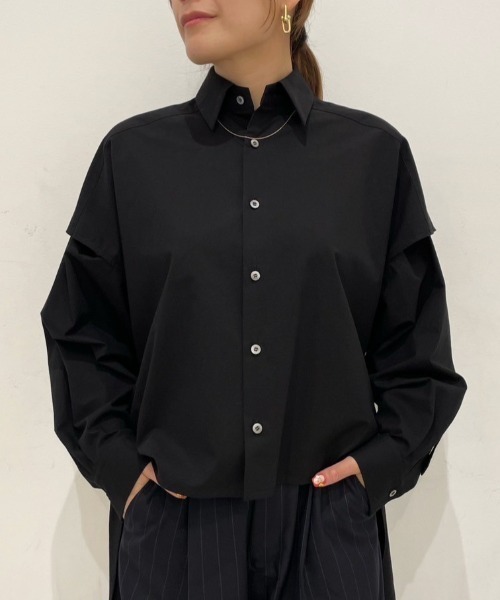 楽天市場】Ujoh(ウジョー) サイズ:2 23SS Cord Slit Shirt