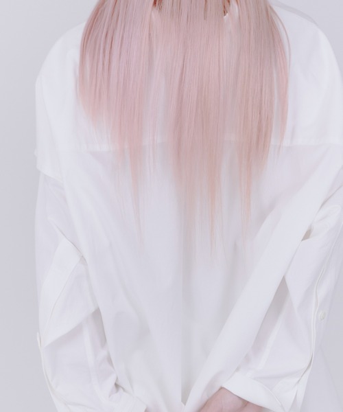 UJOH（ウジョー）の「UJOH(ウジョー)　Sliit sleeve 別注シャツ（シャツ/ブラウス・レディース・ブラック/ホワイト・2）」の15枚目の写真