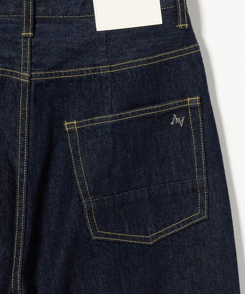 ASTRAET（アストラット）の「＜ASTRAET＞ロングポット デニムパンツ ワンウォッシュ UNISEX（デニムパンツ・レディース・ネイビー・1/00/2）」の11枚目の写真
