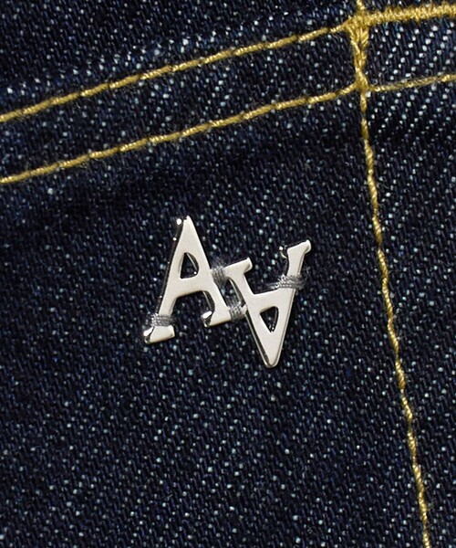 ASTRAET（アストラット）の「＜ASTRAET＞ロングポット デニムパンツ ワンウォッシュ UNISEX（デニムパンツ・レディース・ネイビー・1/00/2）」の16枚目の写真