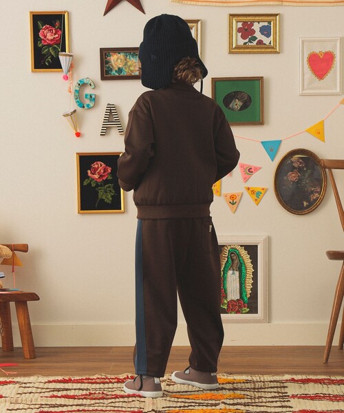 こども ビームス（コドモビームス）の「トラック ジャージ パンツ 2025FW（90～140cm）（その他パンツ・キッズ・ダークグリーン/ダークブラウン・90/100/110/120/130/140）」の7枚目の写真