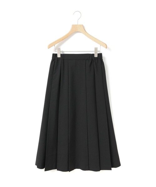 MidiUmi（ミディウミ）の「MidiUmi カラープリーツスカート（スカート・レディース・ブルー/ブラック/イエロー/チャコールグレー/グレー・FREE）」の2枚目の写真