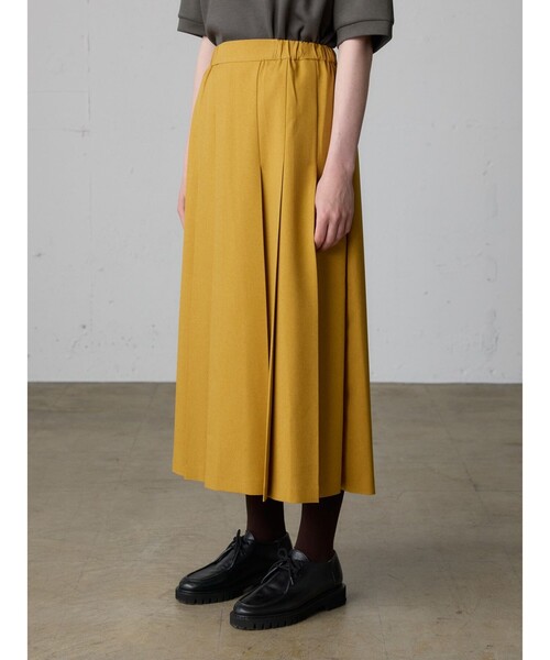 MidiUmi（ミディウミ）の「MidiUmi カラープリーツスカート（スカート・レディース・ブルー/ブラック/イエロー/チャコールグレー/グレー・FREE）」の17枚目の写真