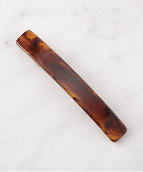 UNTITLED（アンタイトル）の「Osakaナローバレッタ（その他ヘアアクセサリー・レディース・ベージュ/ダークブラウン/ライトイエロー系・99）」の7枚目の写真