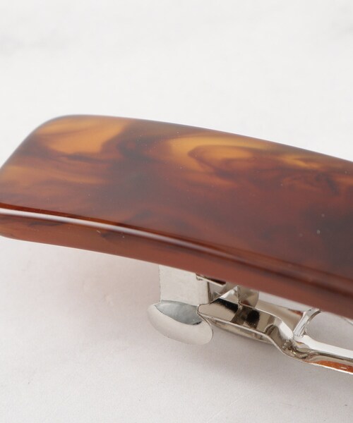 UNTITLED（アンタイトル）の「Osakaナローバレッタ（その他ヘアアクセサリー・レディース・ベージュ/ダークブラウン/ライトイエロー系・99）」の8枚目の写真