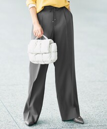 自由区 | ウールライクストレッチワイド パンツ(その他パンツ)