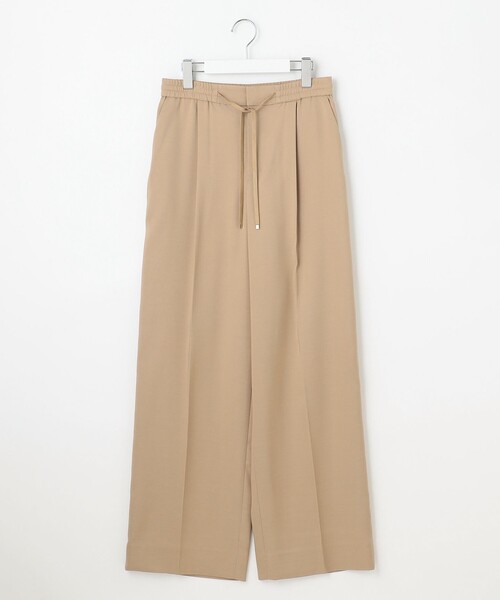 自由区（ジユウク）の「ウールライクストレッチワイド パンツ（その他パンツ・レディース・ベージュ系/グレー系/ネイビー系・38/36/40）」の7枚目の写真