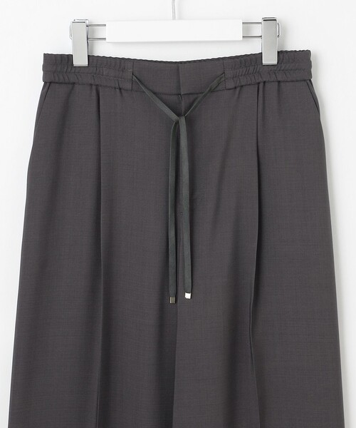 自由区（ジユウク）の「ウールライクストレッチワイド パンツ（その他パンツ・レディース・ベージュ系/グレー系/ネイビー系・38/36/40）」の4枚目の写真