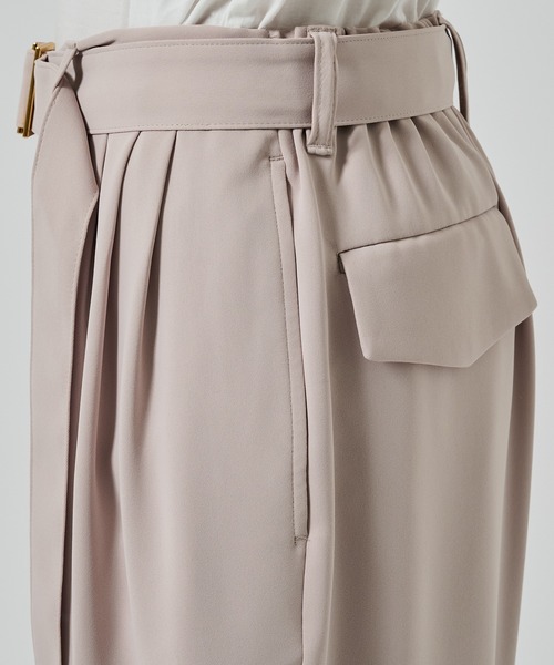 CULLNI（クルニ）の「【CULLNI】別注 ワイドパンツ（スラックス・メンズ・ブラック/ネイビー/ベージュ・1/2）」の15枚目の写真