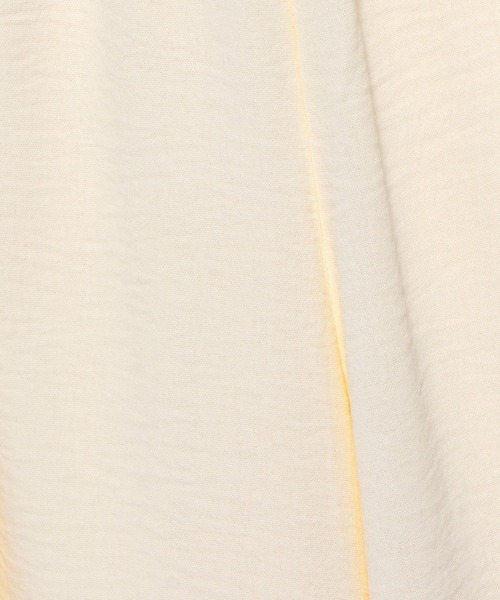 mysty woman（ミスティウーマン）の「セミシアーイージーワイドパンツ 586725（その他パンツ・レディース・オフホワイト/グレー系その他/ブラウン・FREE）」の16枚目の写真