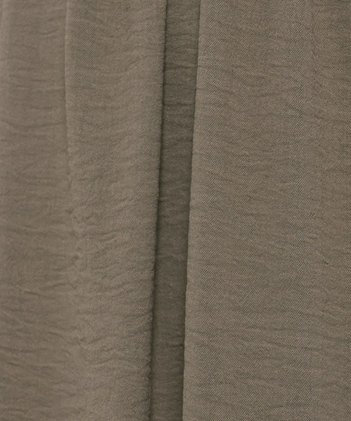 mysty woman（ミスティウーマン）の「セミシアーイージーワイドパンツ 586725（その他パンツ・レディース・オフホワイト/グレー系その他/ブラウン・FREE）」の15枚目の写真