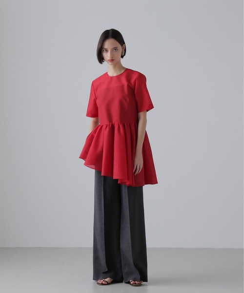 ADORE(アドーア)の「スパンオーガンジーブラウス(シャツ/ブラウス・レディース・ブラック/レッド/ホワイト・38)」の11枚目の写真