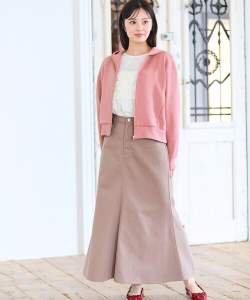 Feroux(フェルゥ)の「レースアップマーメイド スカート(スカート・レディース・ベージュ系/ネイビー系・X-SMALL/MEDIUM/SMALL)」の10枚目の写真