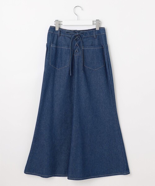 Feroux(フェルゥ)の「レースアップマーメイド スカート(スカート・レディース・ベージュ系/ネイビー系・X-SMALL/MEDIUM/SMALL)」の14枚目の写真