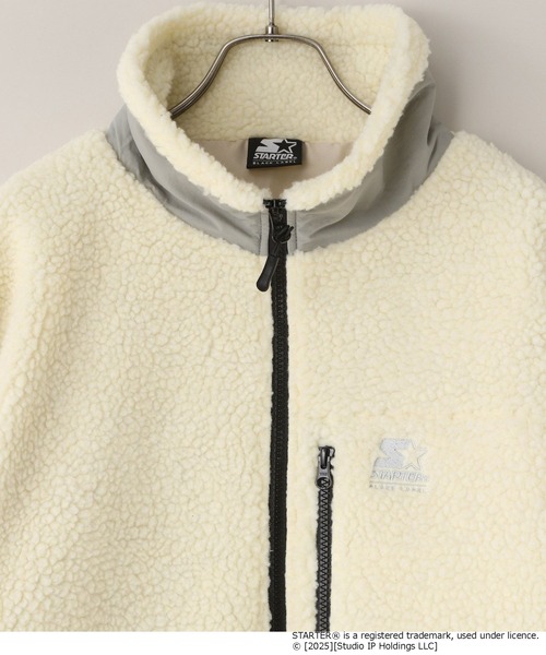 LOWRYS FARM（ローリーズファーム）の「【LFM(U)】ＳＴＡＲＴＥＲボアブルゾン　 592152（ブルゾン・メンズ・ホワイト/ブラック/ブルー・MEDIUM/LARGE）」の18枚目の写真