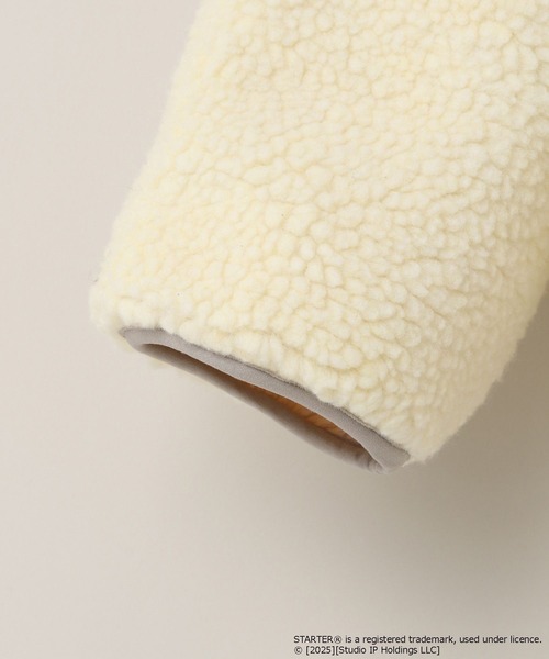 LOWRYS FARM（ローリーズファーム）の「【LFM(U)】ＳＴＡＲＴＥＲボアブルゾン　 592152（ブルゾン・メンズ・ホワイト/ブラック/ブルー・MEDIUM/LARGE）」の19枚目の写真