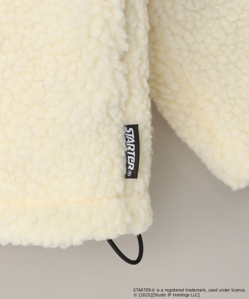 LOWRYS FARM（ローリーズファーム）の「【LFM(U)】ＳＴＡＲＴＥＲボアブルゾン　 592152（ブルゾン・メンズ・ホワイト/ブラック/ブルー・MEDIUM/LARGE）」の20枚目の写真