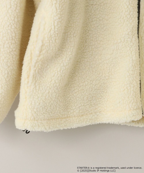 LOWRYS FARM（ローリーズファーム）の「【LFM(U)】ＳＴＡＲＴＥＲボアブルゾン　 592152（ブルゾン・メンズ・ホワイト/ブラック/ブルー・MEDIUM/LARGE）」の21枚目の写真