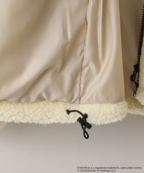 LOWRYS FARM（ローリーズファーム）の「【LFM(U)】ＳＴＡＲＴＥＲボアブルゾン　 592152（ブルゾン・メンズ・ホワイト/ブラック/ブルー・MEDIUM/LARGE）」の22枚目の写真