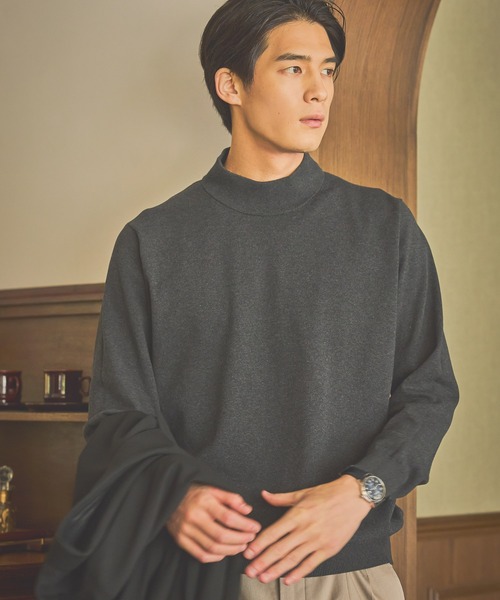 モックネックニットプルオーバー/Salon de GW/571728（ニット/セーター