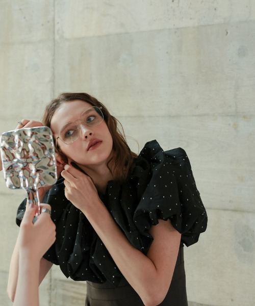 DONOBAN(ドノバン)の「【ANDRESD】cloud-like volume tops セレモニー 結婚式 二次会 同窓会 成人式 入学式 卒業式 お呼ばれ パーティードレス オケージョンドレス(ワンピース・レディース・ブラック・M)」の7枚目の写真