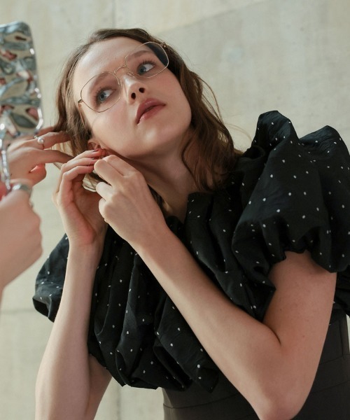 DONOBAN(ドノバン)の「【ANDRESD】cloud-like volume tops セレモニー 結婚式 二次会 同窓会 成人式 入学式 卒業式 お呼ばれ パーティードレス オケージョンドレス(ワンピース・レディース・ブラック・M)」の8枚目の写真