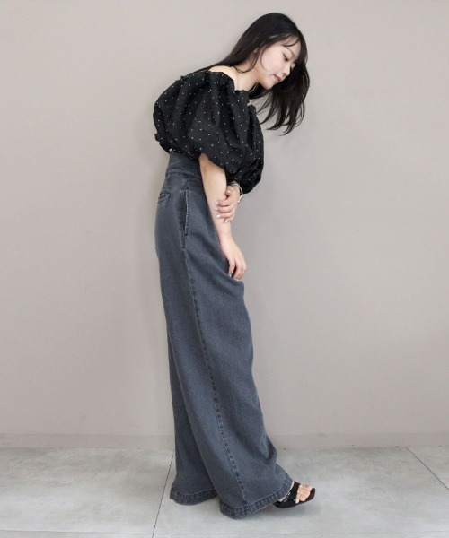 DONOBAN(ドノバン)の「【ANDRESD】cloud-like volume tops セレモニー 結婚式 二次会 同窓会 成人式 入学式 卒業式 お呼ばれ パーティードレス オケージョンドレス(ワンピース・レディース・ブラック・M)」の12枚目の写真