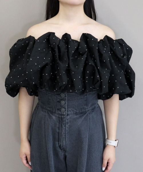 DONOBAN(ドノバン)の「【ANDRESD】cloud-like volume tops セレモニー 結婚式 二次会 同窓会 成人式 入学式 卒業式 お呼ばれ パーティードレス オケージョンドレス(ワンピース・レディース・ブラック・M)」の14枚目の写真