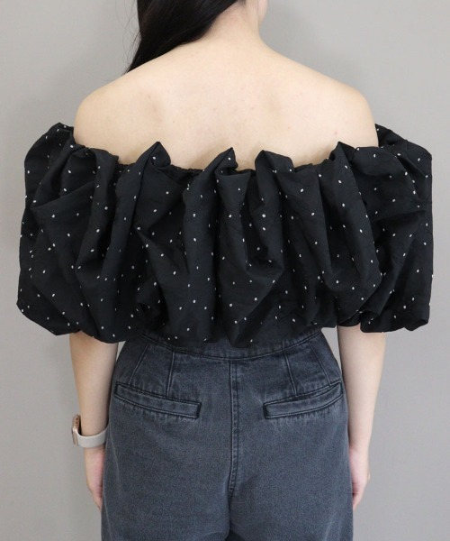 DONOBAN(ドノバン)の「【ANDRESD】cloud-like volume tops セレモニー 結婚式 二次会 同窓会 成人式 入学式 卒業式 お呼ばれ パーティードレス オケージョンドレス(ワンピース・レディース・ブラック・M)」の16枚目の写真