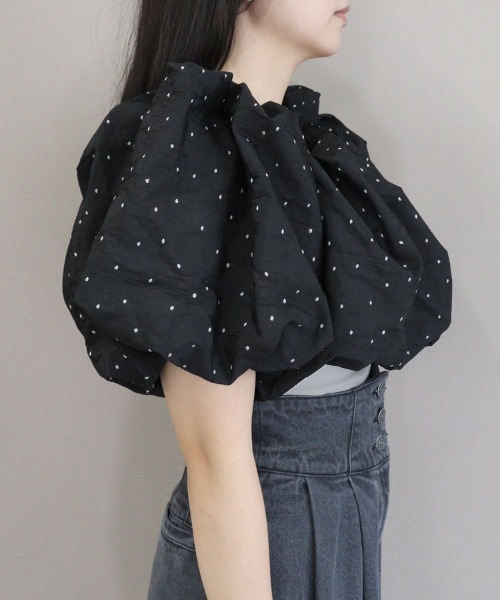 DONOBAN(ドノバン)の「【ANDRESD】cloud-like volume tops セレモニー 結婚式 二次会 同窓会 成人式 入学式 卒業式 お呼ばれ パーティードレス オケージョンドレス(ワンピース・レディース・ブラック・M)」の18枚目の写真