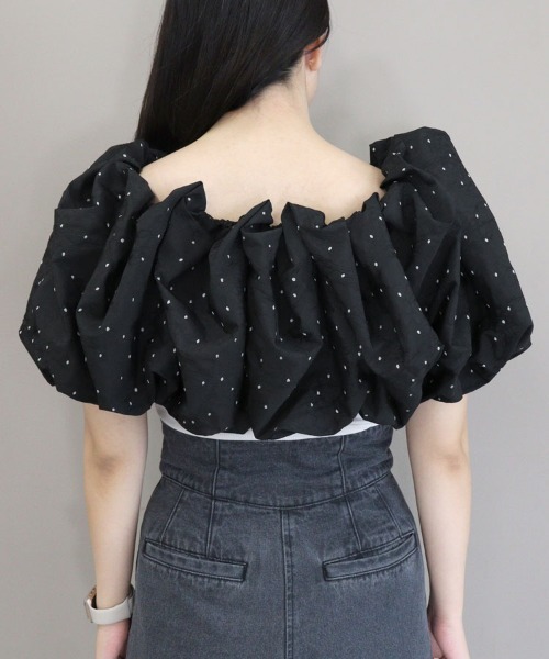 DONOBAN(ドノバン)の「【ANDRESD】cloud-like volume tops セレモニー 結婚式 二次会 同窓会 成人式 入学式 卒業式 お呼ばれ パーティードレス オケージョンドレス(ワンピース・レディース・ブラック・M)」の19枚目の写真