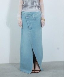MIDVEIN（ミッドヴェイン）の「Remake like denim SK（デニムスカート）」