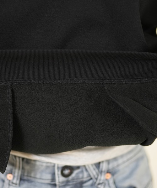 ELEMENT（エレメント）の「ELEMENT/エレメントトレーナー/クルースウェット 撥水 防風 BF022-027（スウェット・メンズ・ホワイト/ブラック・L/M/XL）」の6枚目の写真