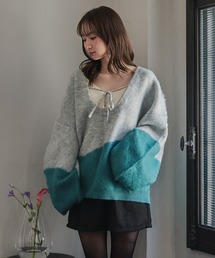 なる mideal ラメニット コイルラメニットベスト